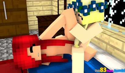 Lésbicas minecraft que precisam de uma lambida - experiência 3D