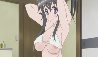 Big boobed beach of Hentai sluts