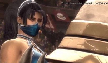 Kitana und Mileena als Dickgirls in der Hentai-Version von Mortal Combat