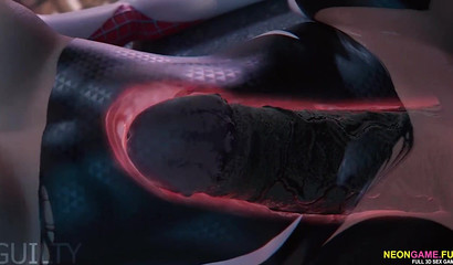 The excitement of a monster cock banging on a rooftop in 3D