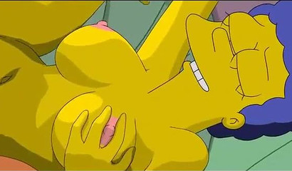 Hentai Marge Simpson is a much better version of herself