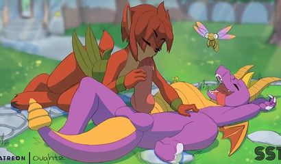 Animalistic drives of a furry Hentai slut captured in a compilation