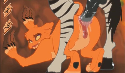 Lion King Hentai Xxx - Hentai Lion King and a sex-crazed zebra