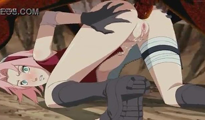 Anal creampie delivery to Hentai goddess Sakura