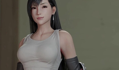 Tifa Lockhart and her Final-fantasy cumming to reality