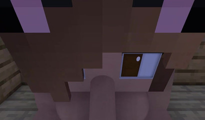 Quando os galos grandes encontram blocos grandes - Minecraft pornografia