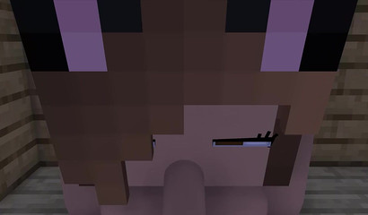 Quando os galos grandes encontram blocos grandes - Minecraft pornografia