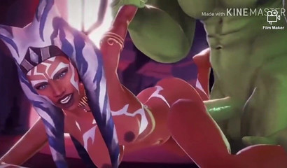 Ahsoka Tano and the Star Wars dong meet again