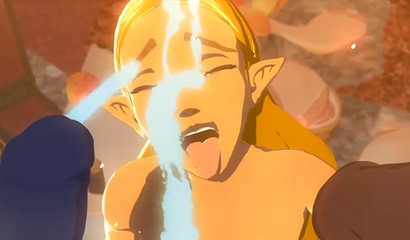 Link Yaoi and the breath of the wild pecker in a Hentai sex scene