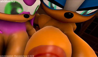 Would you last with these sonic fast 3D furries