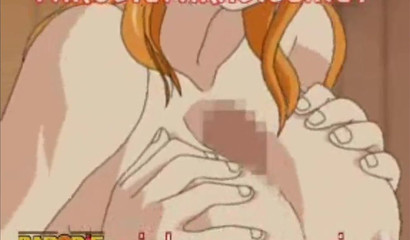 Nothing like Nami's huge tits to bright Luffy's day