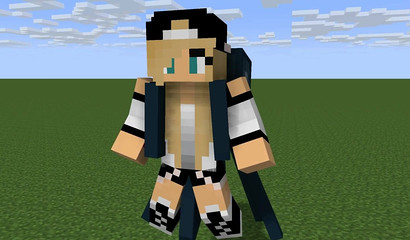 Ella puede tomar enormes tentáculos de Minecraft cualquier día