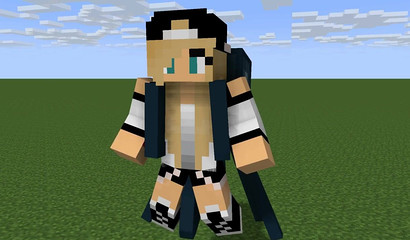 Ella puede tomar enormes tentáculos de Minecraft cualquier día