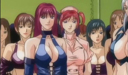 She can't last long sitting on anime chick's face