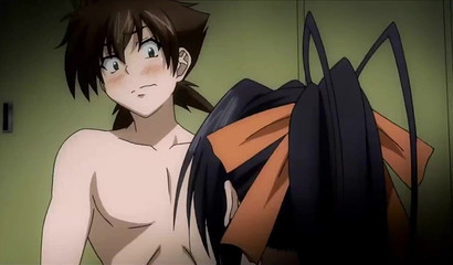 What are you doing Akeno Himejima - Anime Hentai Porn