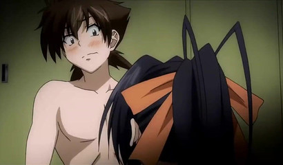 What are you doing Akeno Himejima - Anime Hentai Porn