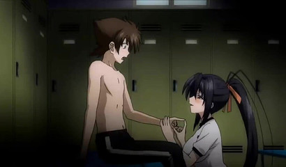 What are you doing Akeno Himejima - Anime Hentai Porn