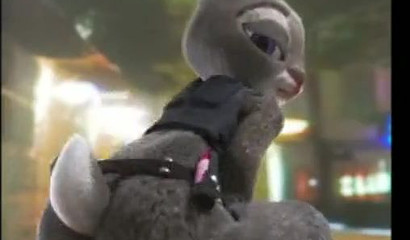 Judy Hopps ha bisogno di una ricompensa come un gallo 3D dopo il lavoro