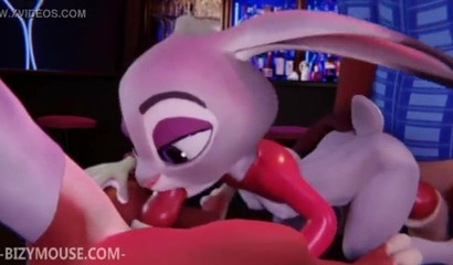 Judy Hopps ha bisogno di una ricompensa come un gallo 3D dopo il lavoro