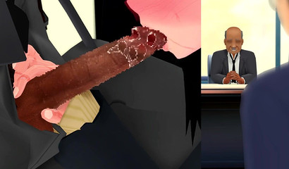 Secret kinky fuckery for the good anime schoolgirl