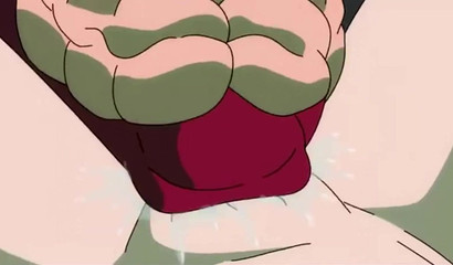 Claire lets Resident Evil inside of her cartoon pussy