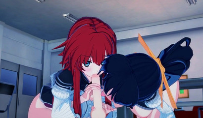 Sign me up for this naughty high school dxd