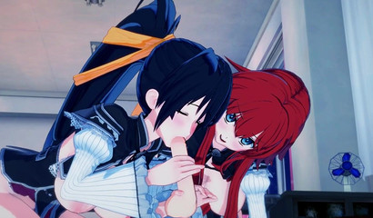 Sign me up for this naughty high school dxd