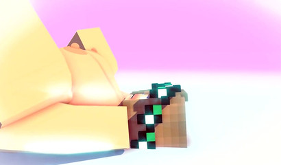 I wanna smash my tool between Cerena's round jugs in Minecraft