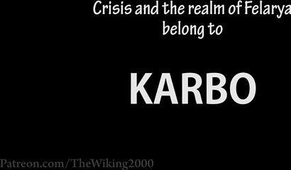 Felarya giantess is walking around and hunting her prey