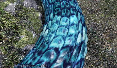 Felarya giantess is walking around and hunting her prey