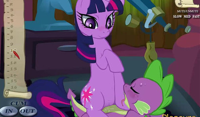 My Little Pony grew a rather large thing