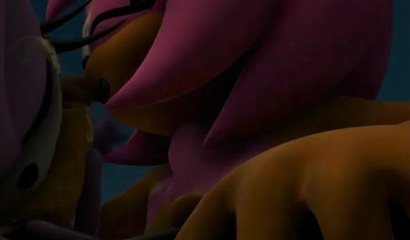 Group unloading with the Sonic and his gal Amy Rose