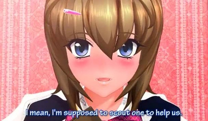 Milking the juice from a futanari doll in hentai cartoon