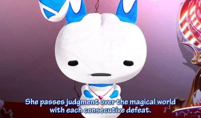 Milking the juice from a futanari doll in hentai cartoon