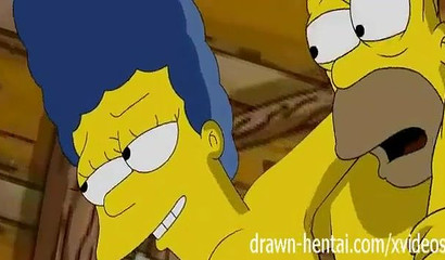 I'd give that Marge Simpson something stiff as this