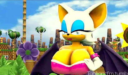 Amy Rose should have tits this big in every cartoon