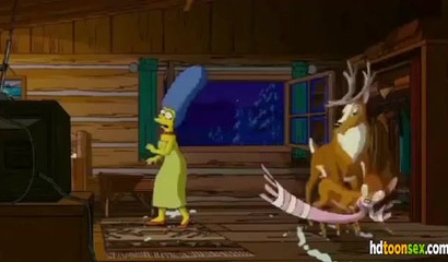 Marge has a perfect yellow pussy for massive filling