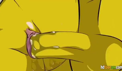 Marge has a perfect yellow pussy for massive filling