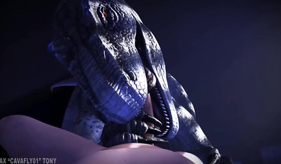 Monster and furry creatures pursuing orgasms