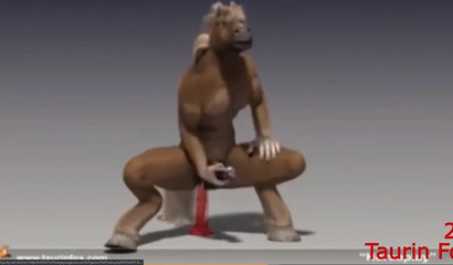 Monster and furry creatures pursuing orgasms