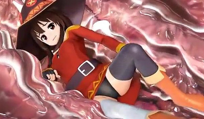 Dick and chain for slutty Megumin