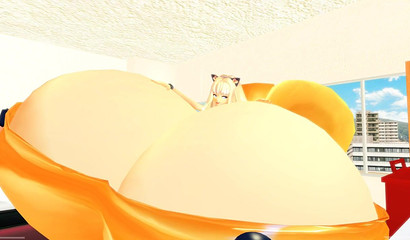 Breast expansion of an Anime helping you reach a grand ball explosion