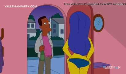 Black Cartoon Porn Lisa - Marge Simpson discovers anal fun with the help of a black cock