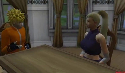 Sakura Haruno walking into a boiling hot titjob