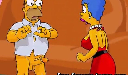 Can I ding-dong-diddily-do your ass - Anime version of The Simpsons