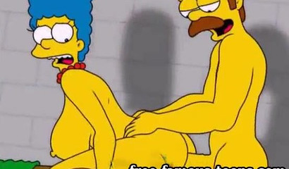 Can I ding-dong-diddily-do your ass - Anime version of The Simpsons