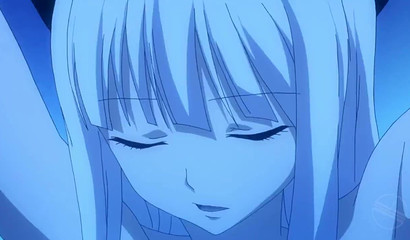 Bondage games exciting Erza Scarlet way too much