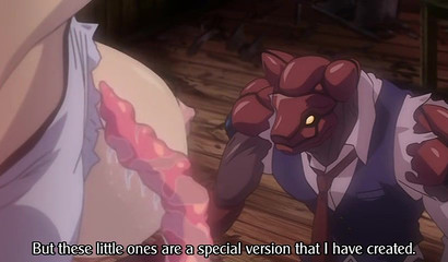 Pregnant Anime chick and cum that pumps into her inflating body