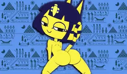 Hentai Animal crossing showing how a flawless booty looks like