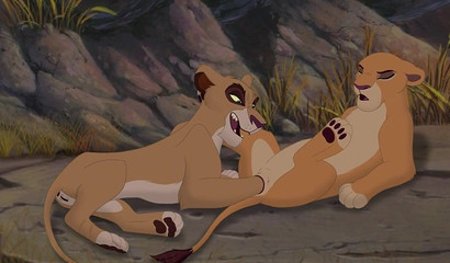 Anal fisting for a furry lion king